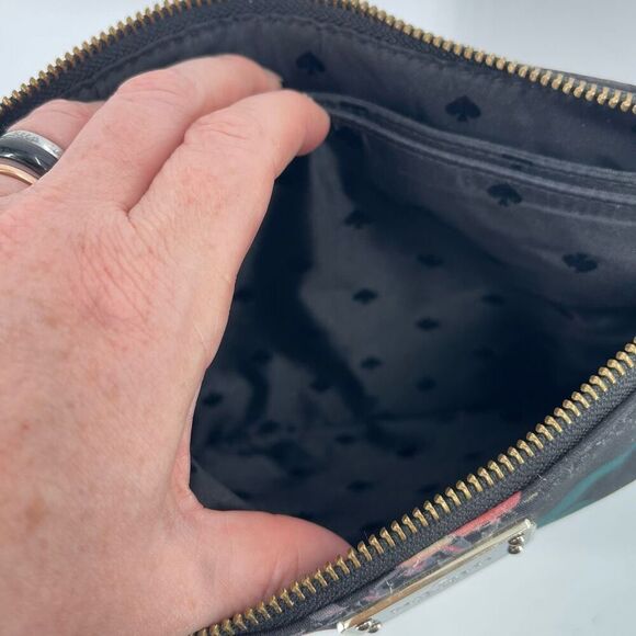 Kate Spade New York Womens Crossbody Bag Wilson Road Botanical Black One Size - Picture 10 of 16